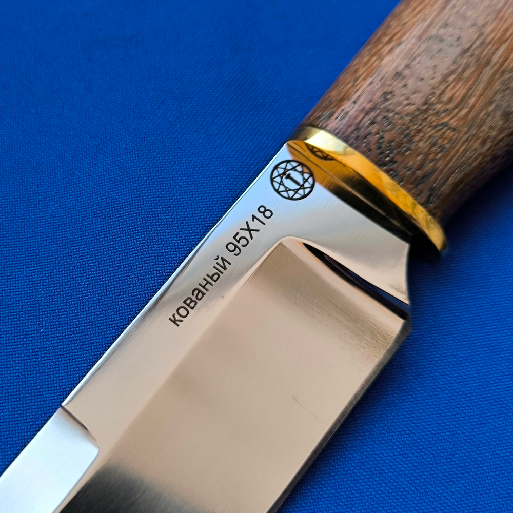 Нож кованый Странник, сталь 95Х18 (Ворсма)