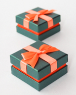 Футляр «Наполеон» из картона с оклейкой под кольцо