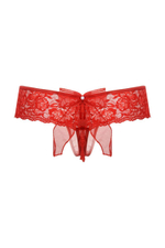 Трусики с бантиком сзади и прорезью