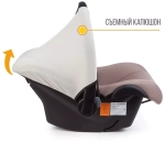 Детское автомобильное кресло ZLATEK "Colibri" мокачино, 0-1,5 лет, 0-13 кг, группа 0+, шт