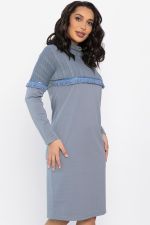 Платье трикотажное Нарина (серое) П14513-10М LT Collection
