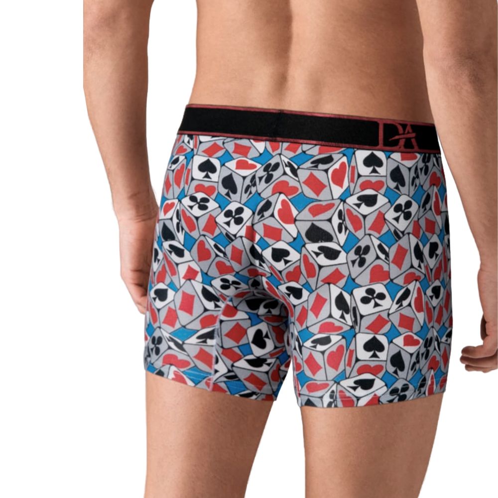 Мужские трусы боксеры голубые с принтом Doreanse 1869