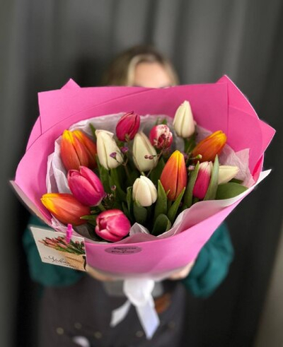 Букет из тюльпанов №7
