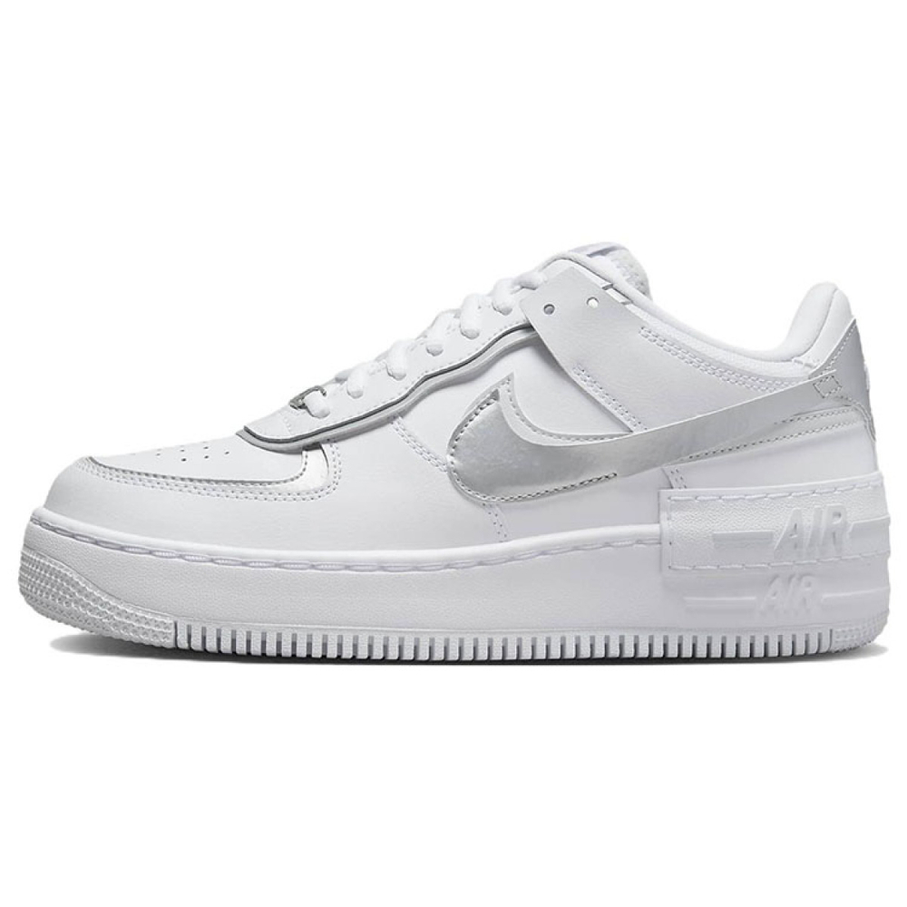 Кроссовки Nike Air Force 1 Shadow Metallic Silver
