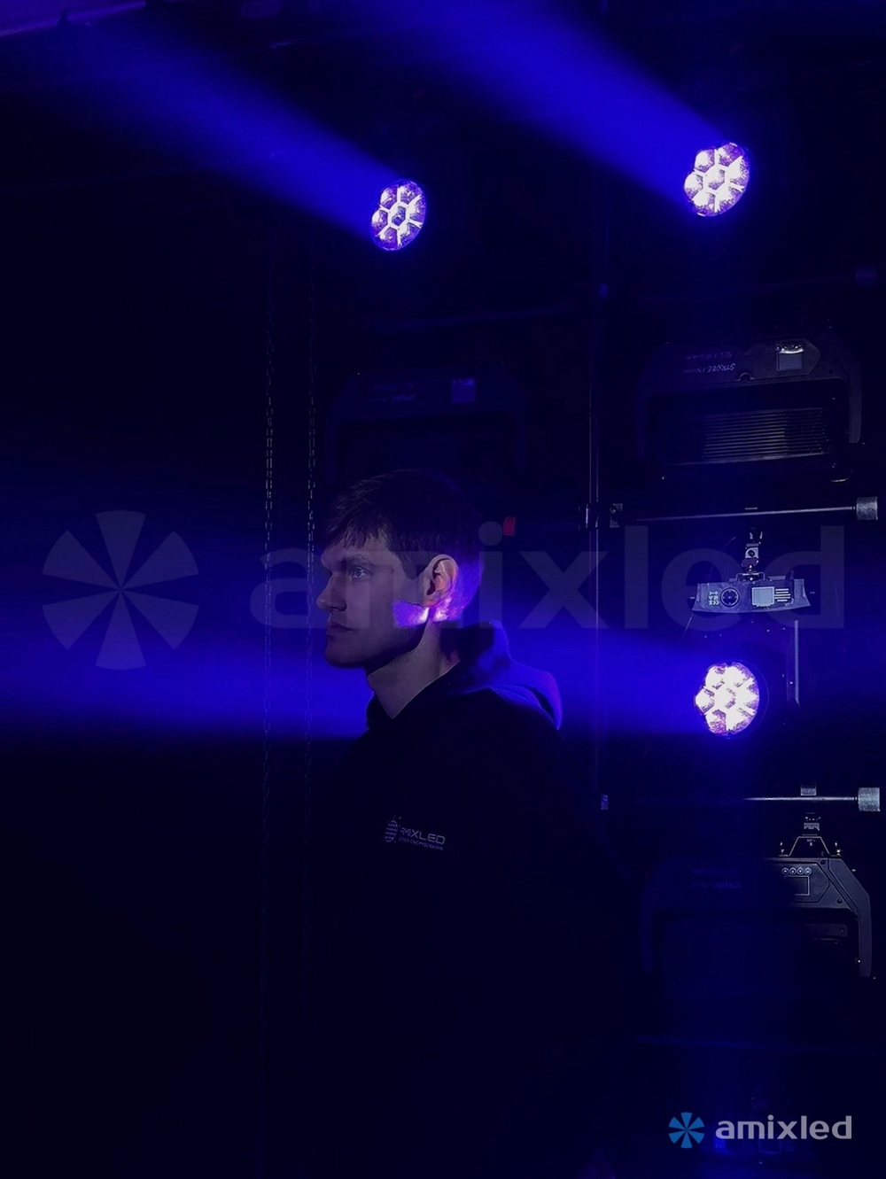 Световой прибор Amixled mini WASH 7x40 CP