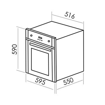 Электрический духовой шкаф MBS DE-609WH
