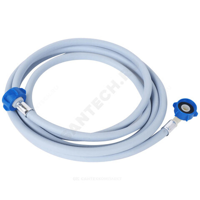 Шланг заливной для стиральной машины D=16мм гайка-гайка 3/4"-3/4" L=3,0м для х/в в упаковке с еврослотом ТБХ-500 Tuboflex