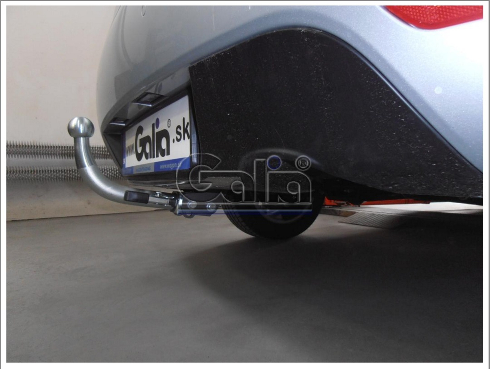 Оцинкованный фаркоп на Peugeot 508 седан, кроме GT 2011-2019 (без электрики), Galia P043C