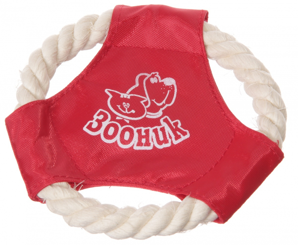 ZOONIK Игрушка для собак "Кольцо летающее малое", 12 см