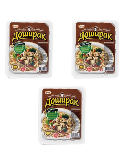 Лапша Доширак со вкусом грибов 90 г 3 шт