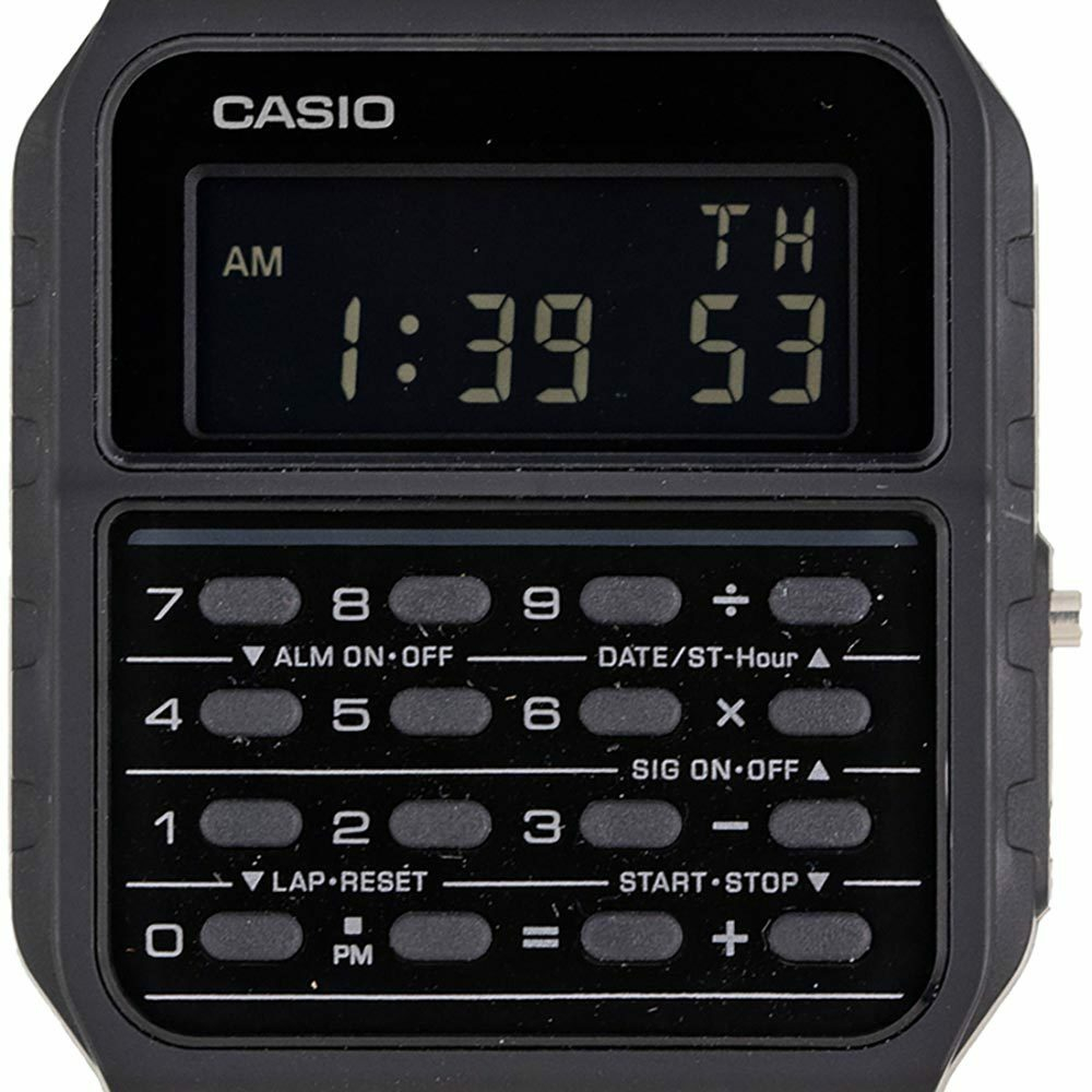 Японские наручные часы Casio Vintage CA-53WF-1BEF с хронографом