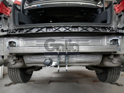 Фаркоп оцинкованный Galia A049C для Audi A6 седан/универсал 2011-2019, Audi A6 Allroad 2012-, Audi A7 Sportback 2011-2017(паспорт и сертификат в комплекте)(без электрики)