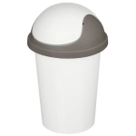 Контейнер для мусора Rambai круглый 10л (светло-серый) (комплект 10 шт)