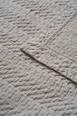 Покрывало Luxberry Зигги Серо-фисташковый