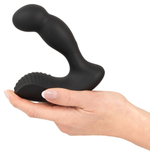 Черный вибростимулятор простаты RC Prostate Massager - 13,1 см. (Цвет: черный)