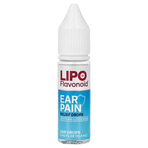Lipo-Flavonoid, капли для облегчения боли в ушах, 12,4 мл (0,42 жидк. унции)
