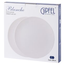 Набор тарелок обеденных Gipfel Blanche 52538 26 см