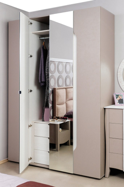 Шкаф для одежды и белья Brownie 777