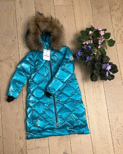 Детское пальто на пуху Moncler Coat