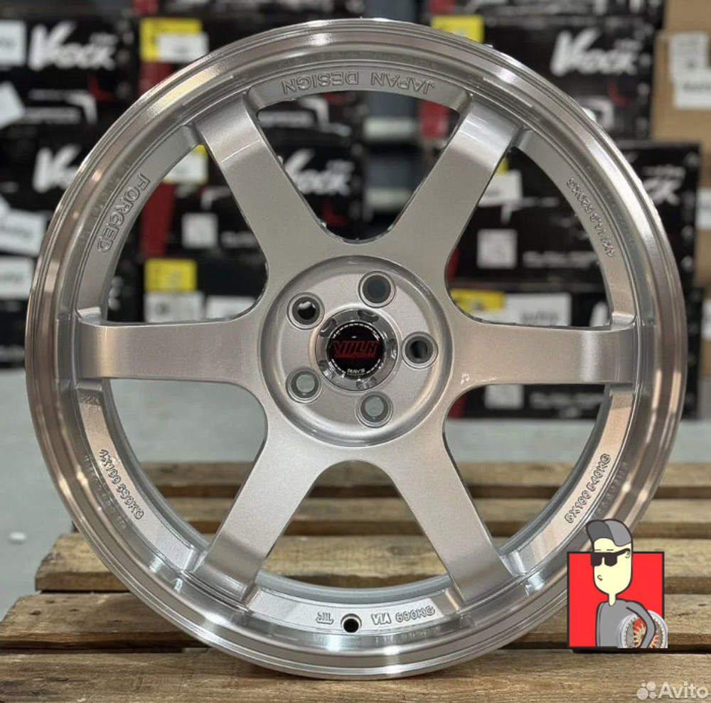 Комплект дисков Rays TE37 18x8 et38 5x100