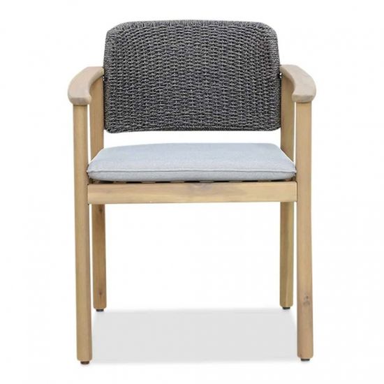 Кресло деревянное с подушкой Freeport