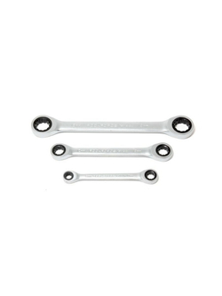 Ключ накидной трещоточный 16х17мм RockForce##Rock FORCE RF-7571617M