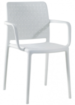 Кресло пластиковое Papatya Fame-K, белый