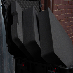 KING SIZE | Большой ударопрочный кейс кофр ящик бокс без колес|DGCASE@60-07 | Внутр. размеры 645*520*315 мм