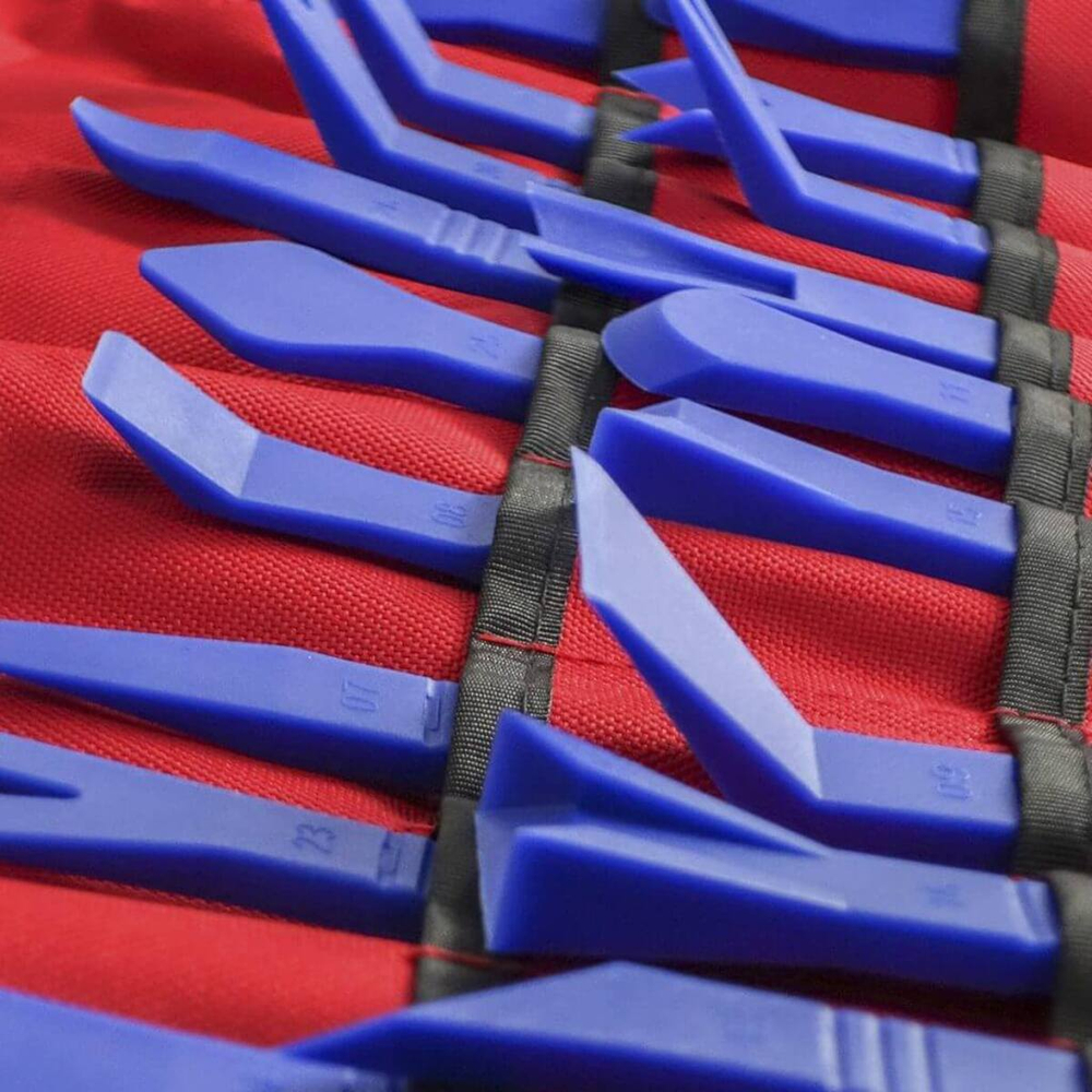 WDK-65445  Набор съемников для панелей, 27 предметов в чехле для хранения