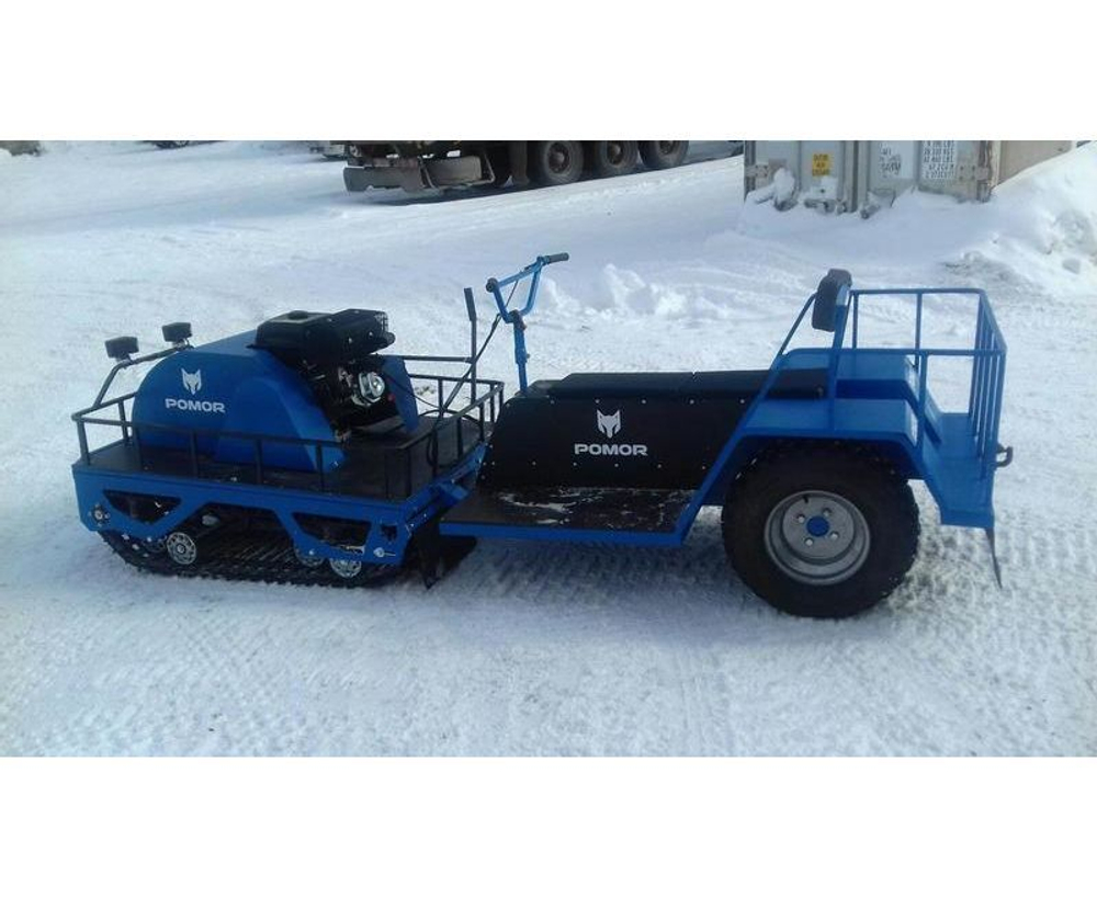 Мотобуксировщик POMOR М-600/650 К15