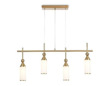 Светильник подвесной 4*E14 LH55274 белый / латунь High Light Heigh Light Ambrella