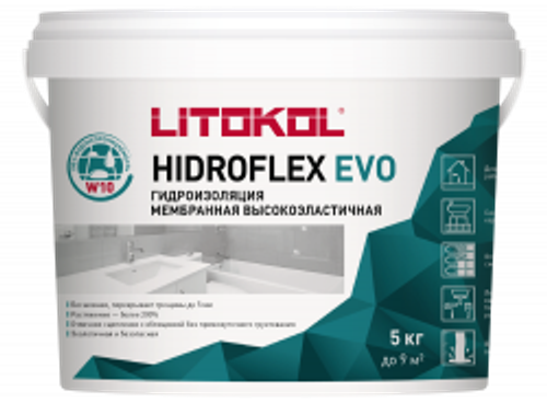 Гидроизоляция полимерная HIDROFLEX 10кг