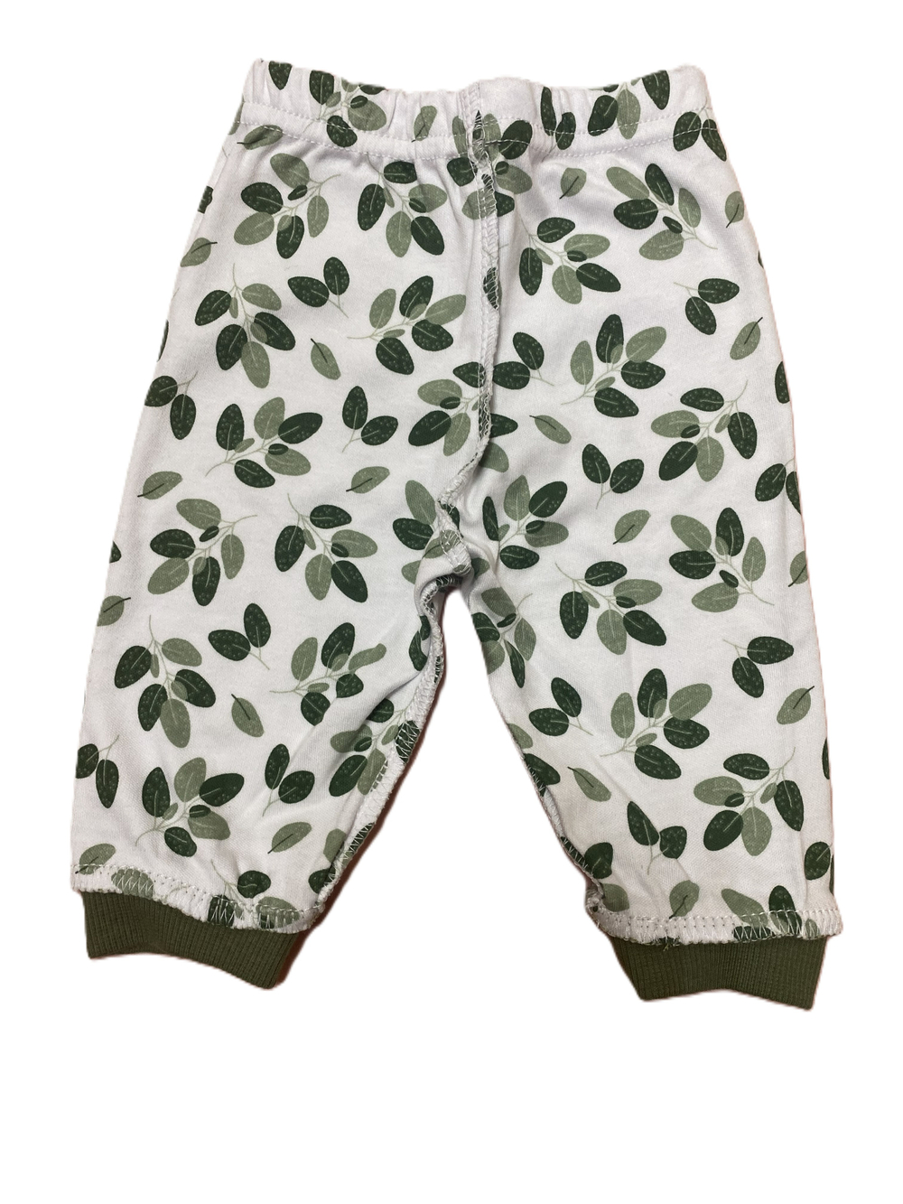 Штанишки с манжетом из интерлока (100% хлопок) швы наружу на рост 62 см