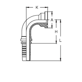 Фитинг DN 32 SFS 1.1/2 63.5 (90)