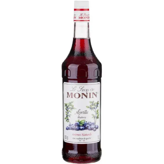 sirop MONIN L&#39;Artiste Myrtille Blueberry 1L
