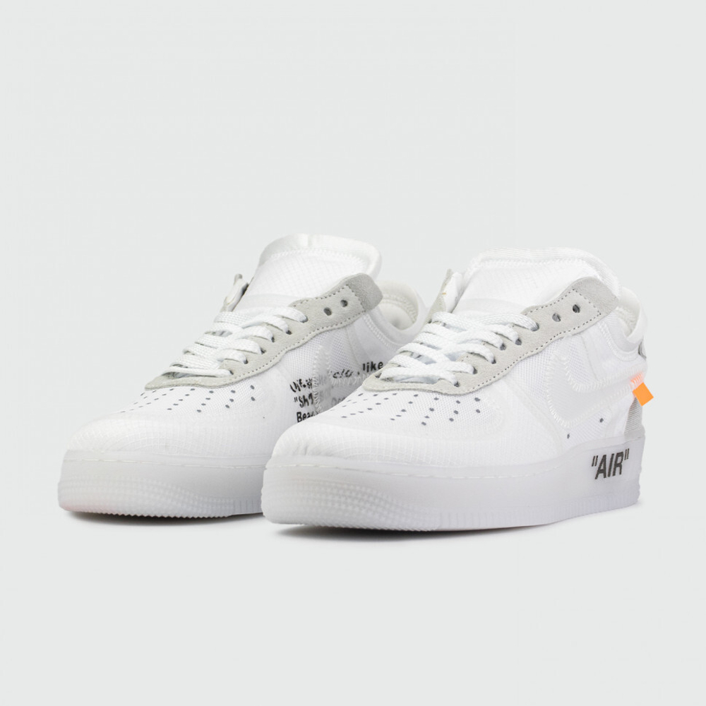 кроссовки Nike Air Force 1 Low x Off-White Triple White Wmns