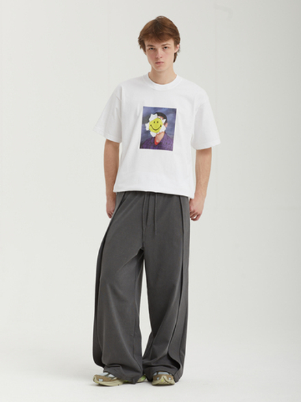 Мужские Брюки One Tuck Qulted Jersey