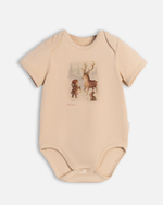 Набор боди с кор. рукавом Magic Fairytales, Бежево-молочный