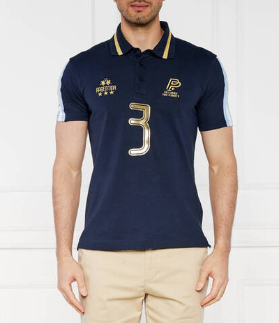 Поло La Martina - темно-синий(YMP601 PK001)