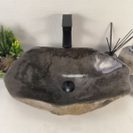 Раковина из речного камня RS-65182 53*33*15 0862