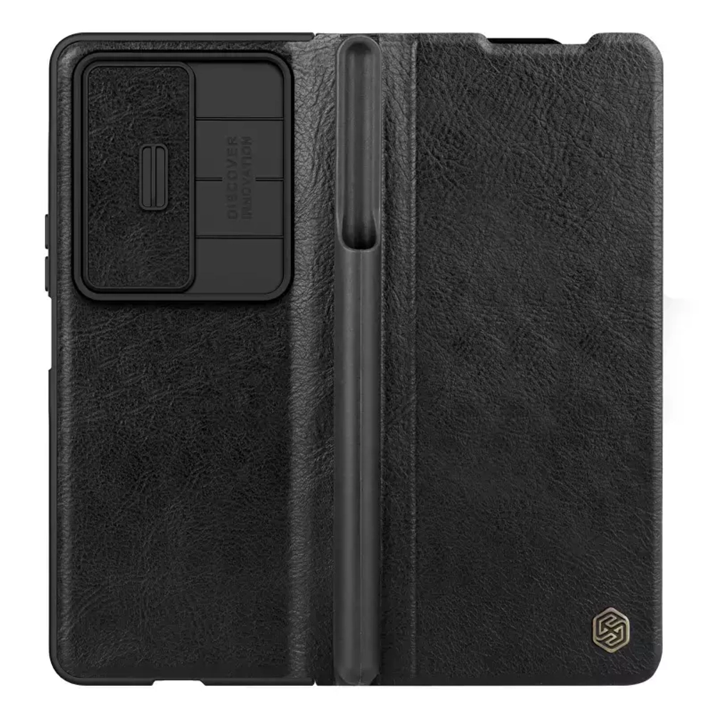 Кожаный чехол-книжка Nillkin Leather Qin Pro для Samsung Galaxy Z Fold 4