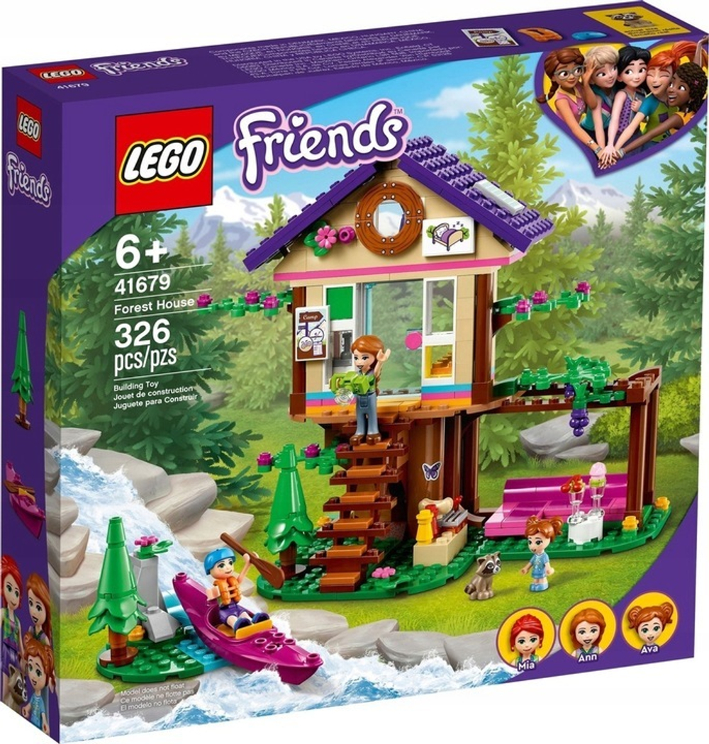 Конструктор LEGO Friends Домик в лесу 41679 купить в Москве | Доставка по  России.