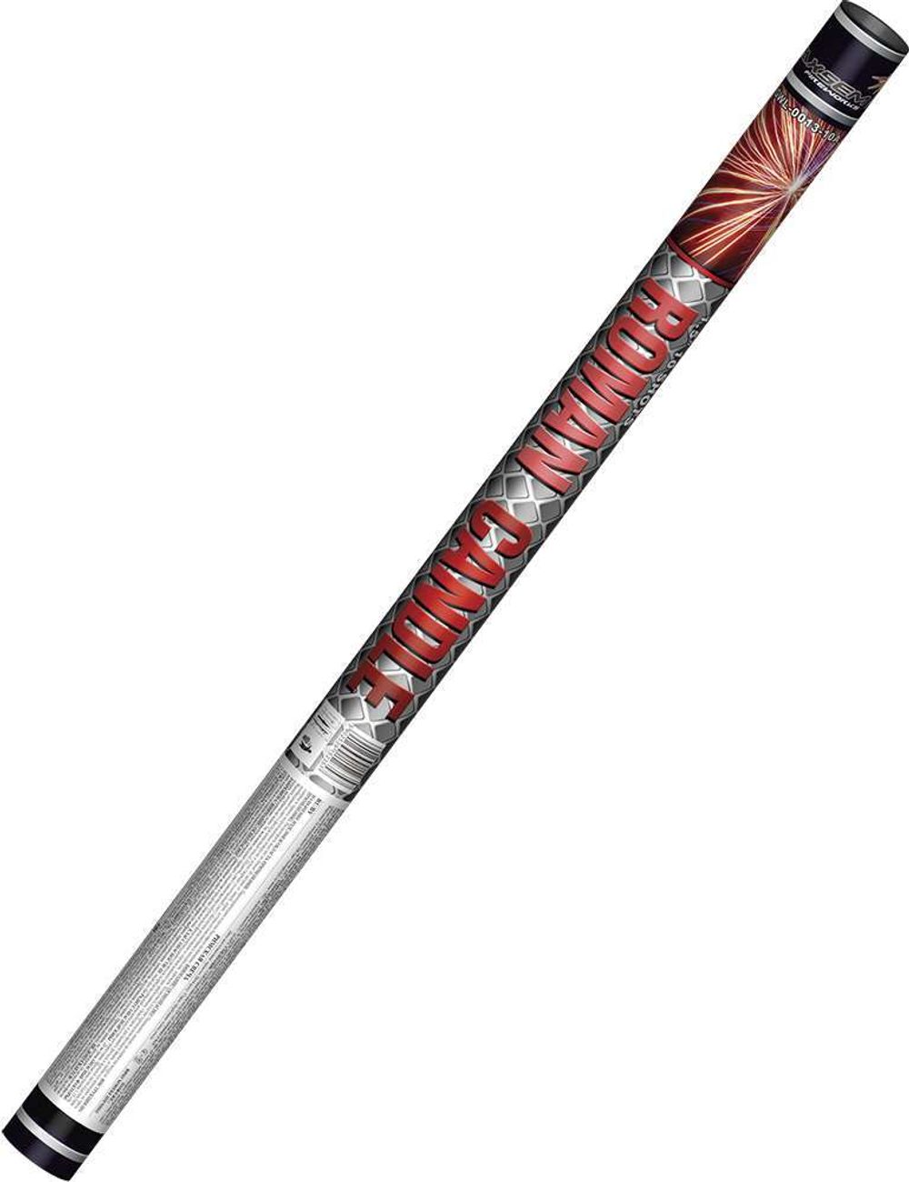 Римская свеча GWL-0013-10А, ROMAN CANDLE 1,5", 10 залпов, 1 шт