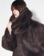 Шуба Old Money Brown