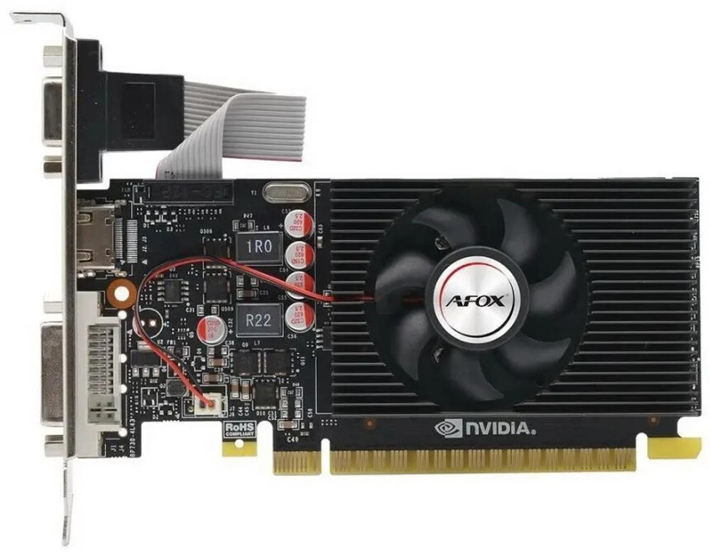 Видеокарта PCI-E Afox GeForce GT 710 (AF710-4096D3L7-V1)