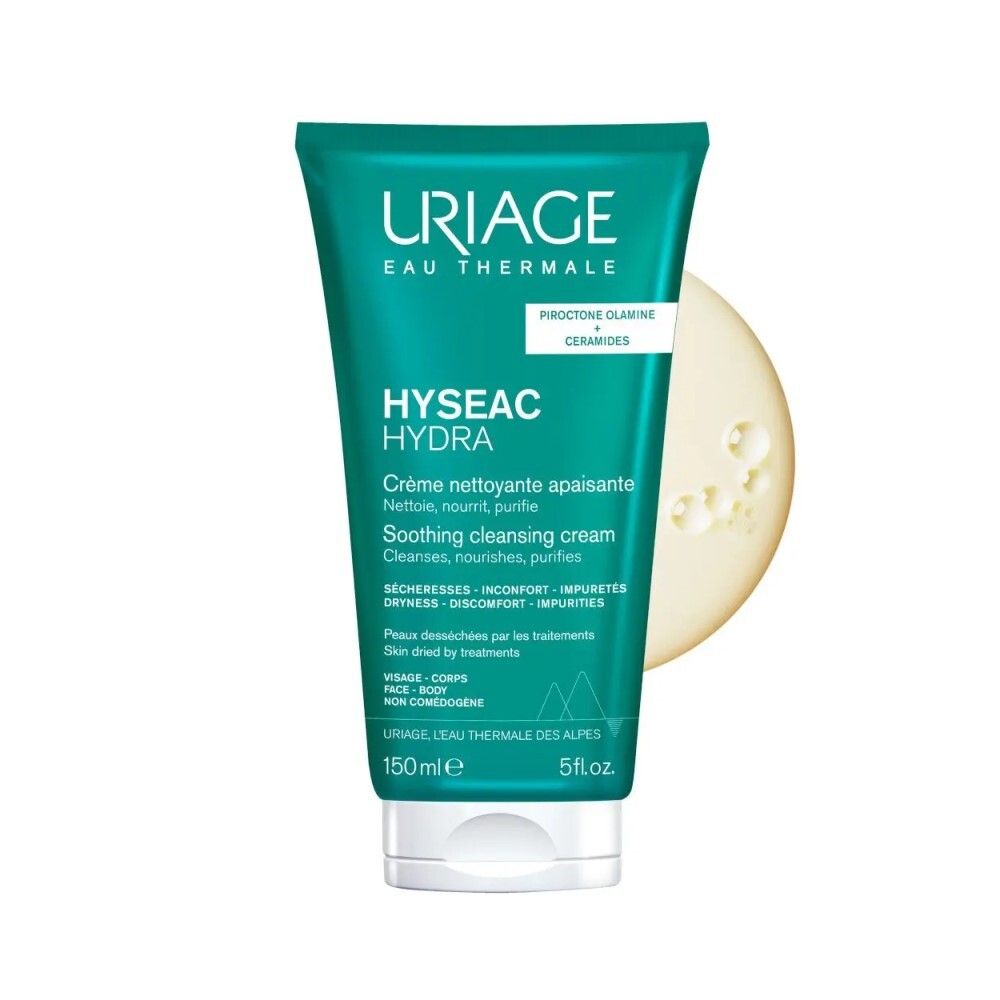 Uriage Hyseac Hydra Soothing Cleansing Cream Очищающий успокаивающий крем, 150 мл