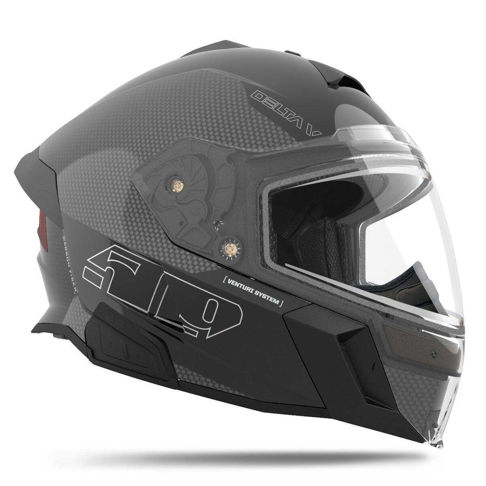 Шлем с обогревом визора 509 Delta V Carbon COMMANDER HELMET