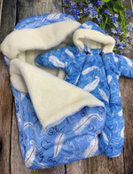 Комплект на выписку новорожденного "Baby Smile" (2 предмета) (Цвет: Темно-синий графитовый)