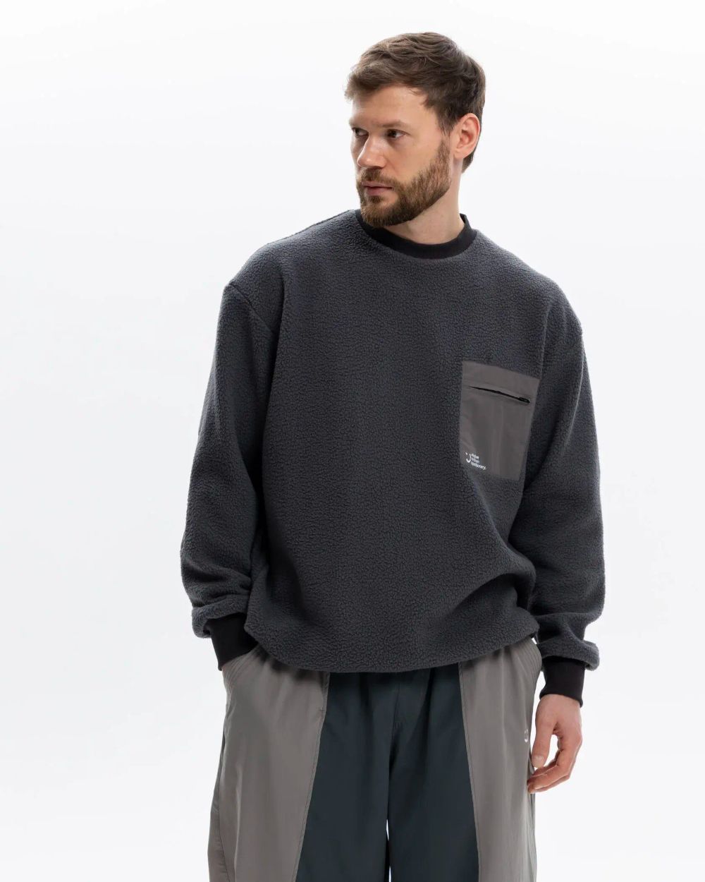 Толстовка Outerkit Boreal Echo темно-серая