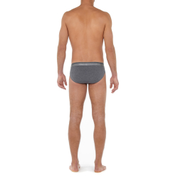 Мужские трусы брифы серые HOM HO1 Mini Briefs HO1 359521_4000ZU